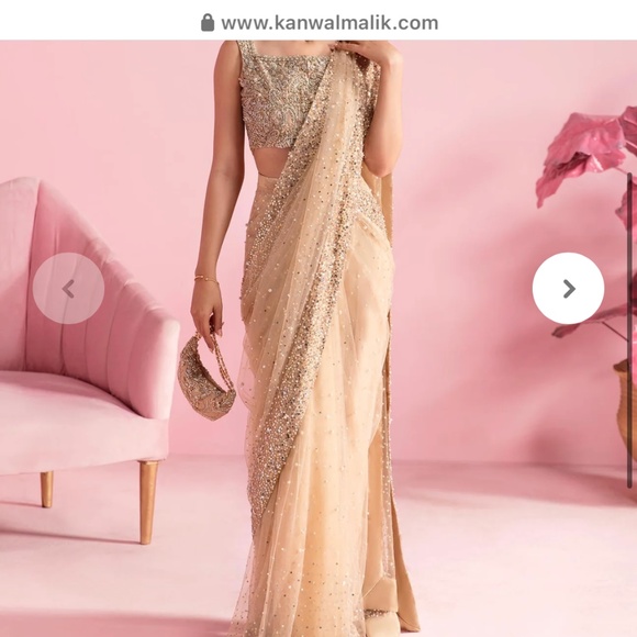 Kanwal Malik sari - Picture 1 of 4